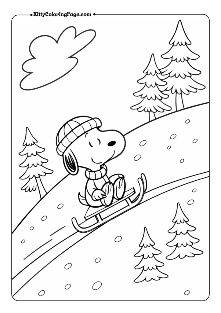 Winter Sled Ride